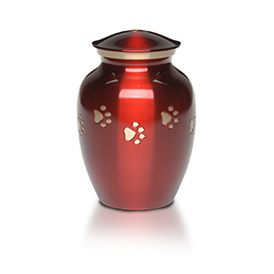 Medium Classic Paw "Forever Paws" Pet Cremation Urn