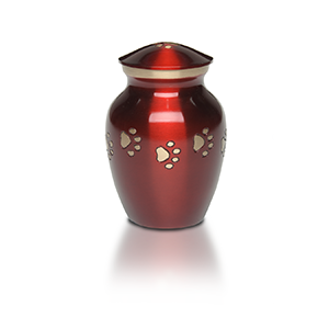 Extra Small Classic Paw "Forever Paws" Pet Cremation Urn